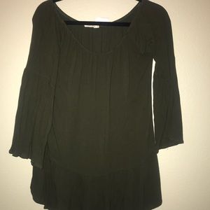 Army Green Blouse